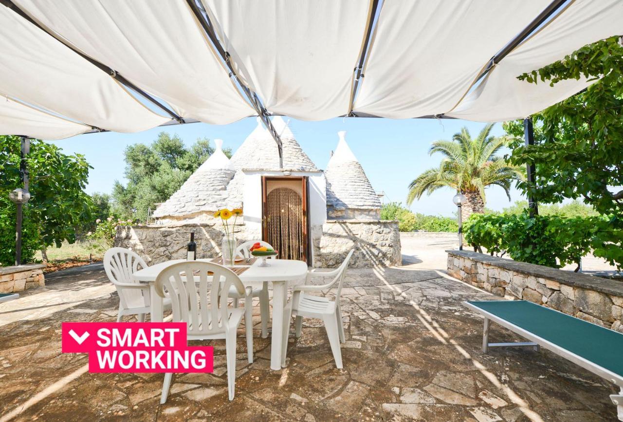 Villa I Trulli Del Ciliegio Con Giardino By Wonderful Italy Ostuni Exterior foto